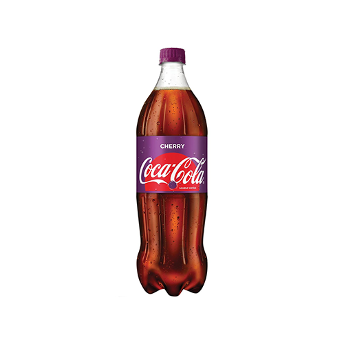 Coca cherry en bouteille