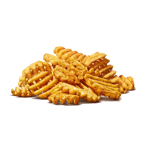 Frites waffle fromagères